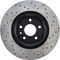 Centric Parts Sport Drilled/Slotted Brake Rotor, 127.61094R 127.61094R - alternate 2